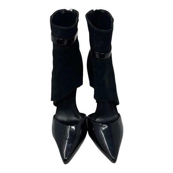 Elegant Black Women's Ankle Boots - Picture 7 of 10